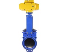 Задвижка шиберная DN.ru GGG40-SS304-NBR-2W-ISO Ду200 Ру16, электропривод MT-200 380В D040-02596