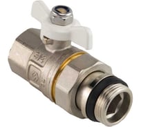 Кран-американка MVI ГОСТ с уплотнительным кольцом, 3/4 вн-нар, рукоятка «бабочка» BV.921.05