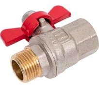 Шаровой кран MVI ГОСТ, 1/2 вн.-нар., рукоятка «бабочка» (БМЦ) BV.914.04