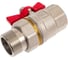 Кран-американка MVI ГОСТ, 1 1/4 вн-нар, рукоятка «бабочка» BV.920.07 2