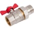 Кран-американка MVI ГОСТ, 1 вн-нар, рукоятка «бабочка» BV.920.06 1
