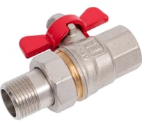 Кран-американка MVI ГОСТ, 1/2 вн-нар, рукоятка «бабочка» BV.920.04