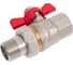 Кран-американка MVI ГОСТ, 1/2 вн-нар, рукоятка «бабочка» BV.920.04 1