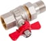 Кран-американка MVI ГОСТ, 1/2 вн-нар, рукоятка «бабочка» BV.920.04 2