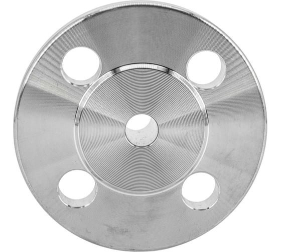 Фланец плоский с зеркалом нержавеющий NEWKEY AISI304 DN15 (1/2) (18мм), (CF8), РN16 NK-F15/4 1