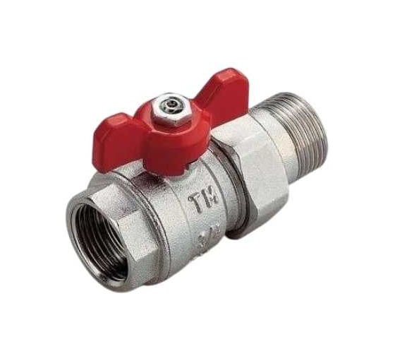 Кран шаровый Tiemme 3/4 со сгоном (красная бабочка) O-ring 2120017 1