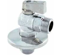 Кран угловой шаровой Tiemme 1/2x3/4 НН, хром ручка 2950019