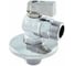 Кран угловой шаровой Tiemme 1/2x3/4 НН, хром ручка 2950019 1