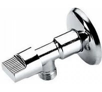 Кран угловой шаровой Tiemme 1/2x3/8 НН, с чашкой (1/4 оборота) 2950037