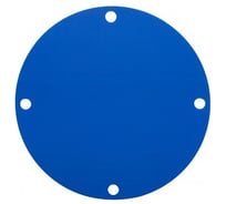 Диск пластиковый Миниворкс Ø440 мм под фланец ДУ300 (12) со стандартом давления PN 6, цвет синий –  (1 шт.) DPF6-300