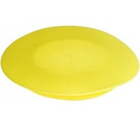 Заглушка пластиковая круглая Миниворкс под DN250 (10) (Ø238.0-260.4), шляпка Ø403 мм, серия CXF, цвет желтый –  (1 шт.) CXF250