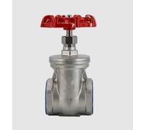 Задвижка клиновая муфтовая нержавеющая NEWKEY AISI304 DN40 (1_1/2), (CF8), PN14 NK-ZKm40/4