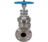 Задвижка клиновая фланцевая нержавеющая NEWKEY AISI304 DN50 (2), (CF8), PN16 NK-ZK50/4 2