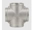 Крестовина нержавеющая NEWKEY AISI304 DN50 (2), (CF8), PN16 NK-DCF50/4 1