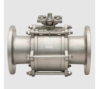 Кран шаровый фланцевый под привод нержавеющий NEWKEY (3PC), AISI316TI DN 125 (5), PN40 NK-BFp125/6ti