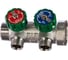 Коллектор регулирующий FAR 1 (ВР-НР) с 2 отв. 1/2EU с вставкой под плоское уплотнение FK 3821 112UN 1