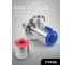 Кран для стиральной машины MPF 1/2" на 3/4" угловой, для бытовой техники, с отражателем н/н (с кран-буксой) сталь AISI304 ИС.081196 2