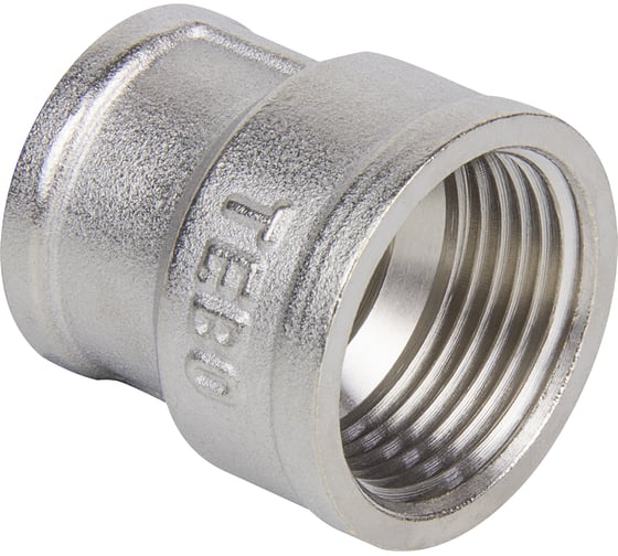 Муфта переходная TEBO ВР 2x1.1/4 латунь T-ЛР.М.1.2-114.CN 1