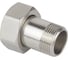 Штуцер с накидной гайкой TEBO 3/4"х1" латунь T-ЛР.Ш.9.34-1.CN 2