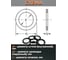 Кольцо уплотнительное 23 Болта 16 мм (16х20х25) резиновое, 10 шт р0200ф10 3