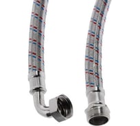 Подводка для воды ООО ПКФ Сварком 1,0 м, 1 гш, угловая, латунь, 1шт СанТех s039426