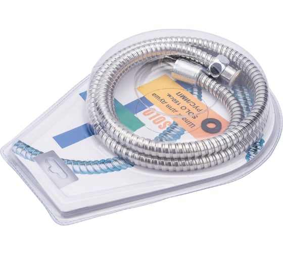 Шланг для душа RM 150 см М22х1/2" рус/имп SOLO-150Ri