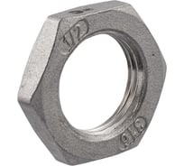 Контргайка NEWKEY 6-гранная нержавеющая, AISI316 DN15 (1/2), (CF8M), PN16, набор 4 шт NAB4-NK-HNF15/6