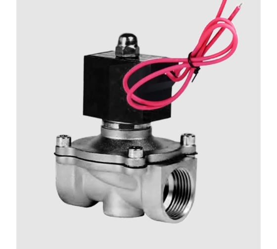 Клапан электромагнитный нержавеющий NEWKEY прямого действия, нормально закрытый, DN20 (3/4), PN10, 24AC 2W-200-20B-24VAC 1