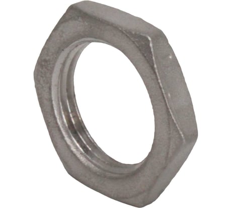 Контргайка NEWKEY 6-гранная нержавеющая, AISI316 DN20 (3/4), (CF8M), PN16 набор 2 шт NAB2-NK-HNF20/6