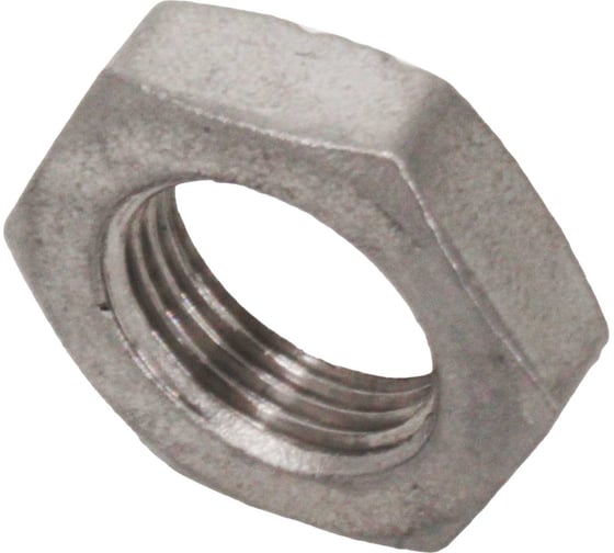 Контргайка NEWKEY 6-гранная нержавеющая, AISI316 DN10 (3/8), (CF8M), PN16 набор 4 шт NAB4-NK-HNF10/6
