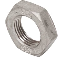 Контргайка NEWKEY 6-гранная нержавеющая, AISI304 DN10 (3/8), (CF8), PN16 набор 4 шт NAB4-NK-HNF10/4