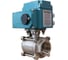 Кран шаровой муфтовый NEWKEY (3PC), AISI304 DN50 (2), с электроприводом AC 220V (С-05) NK-BMTp50/4*PEAH50 2