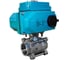Кран шаровой муфтовый NEWKEY (3PC), AISI316 DN50 (2), с электроприводом AC 220V (С-05) NK-BMTp50/6*PEAH50 1