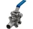 Кран шаровой приварной NEWKEY AISI304 DN20 (3/4), с электроприводом AC 220V (C-03) NK-BEp20/4*PEAH30 3