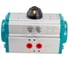 Кран шаровой фланцевый NEWKEY (3PC), AISI316TI DN32, PN40 с односторонним пневмоприводом АТ63S NK-BFp32/6ti*AT63S 2