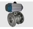 Кран шаровой фланцевый NEWKEY (2PC), AISI304 DN32 (1_1/4), с односторонним пневмоприводом AT52S NK-BFtp32/4*AT52S 1