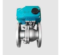 Кран шаровой фланцевый NEWKEY (2PC), DN 100 (4), AISI304, PN16, с электроприводом AC 220V (С-16) NK-BFtp(2PC)100/4*EA160