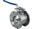 Кран шаровой межфланцевый NEWKEY AISI316 DN 100 (4), с двухсторонним пневмоприводом AT140D NK-BIFp100/6*AT140D 3