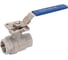 Кран шаровой муфтовый NEWKEY (2PC), AISI304 DN25 (1) с электроприводом AC 220V (C-03), серия YY NK-BMp25/4*EA30 3