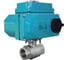 Кран шаровой муфтовый NEWKEY (2PC), AISI304 DN50 (2), (CF8), с электроприводом DC24V (C-05) NK-BMp50/4*PEDL50 1