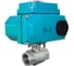 Кран шаровой муфтовый NEWKEY (2PC), AISI304 DN65 (2_1/2), с электроприводом DC 24V (С-10) NK-BFp65/4*PEDL100 4