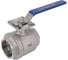 Кран шаровой муфтовый NEWKEY (2PC), AISI304 DN80 (3), с двухсторонним пневмоприводом AT83D NK-BMp80/4*AT83D 3