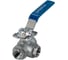 Кран шаровый трёхходовой NEWKEY T-тип, AISI316 DN15 (1/2), с электроприводом AC 220V (С-03) NK-BTt15/6*PEAH30 3
