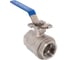 Кран шаровой муфтовый NEWKEY (2PC), AISI304 DN50 (2), с электроприводом с ручным дублером AC 220V (С-05) NK-BMp50/4*PEAHW50 3