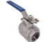 Кран шаровой муфтовый NEWKEY (2PC), AISI304 DN65 (2_1/2), с односторонним пневмоприводом AT92S NK-BMp65/4*AT92S 3