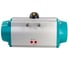 Кран шаровый фланцевый NEWKEY (3PC), DN 100 (4), AISI304, PN16, с односторонним пневмоприводом AT140S NK-BFp100/4*AT140S 2
