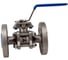 Кран шаровый фланцевый NEWKEY (3PC), DN15 (1/2), AISI316TI, PN40, с двухсторонним пневмоприводом AT52D NK-BFp15/6ti*AT52D 3