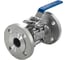 Кран шаровый фланцевый NEWKEY (3PC), DN40 (1_1/2), AISI304, PN16, с односторонним пневмоприводом AT63S NK-BFp40/4*AT63S 3
