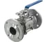 Кран шаровый фланцевый NEWKEY (3PC), DN65 (2_1/2), AISI304, PN16, с односторонним пневмоприводом AT92S NK-BFp65/4*AT92S 3