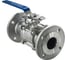 Кран шаровый фланцевый NEWKEY (3PC), DN65 (2_1/2), AISI304, PN16, с электроприводом AC 220V (С-10) NK-BFp65/4*PEAH100 2